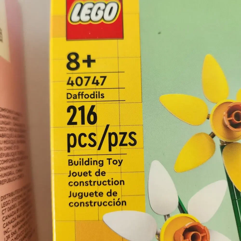 New! LEGO Botanical Flower Lot Cherry Blossoms 40725 Daffodil 40747 Building Set